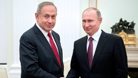 Putin Netanyahu ilə danışıqlar apardı