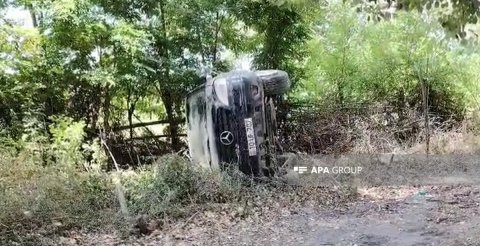 Bakıdan Qaxa istirahətə gələn ailə yol qəzasına düşdü