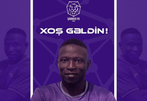 "Şamaxı"nın yeni oyunçusu açıqlandı