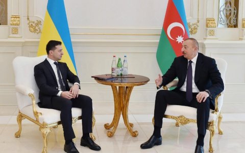 Liderlər Rusiyanın SOCAR-ın neft anbarına hava zərbələrini pislədi