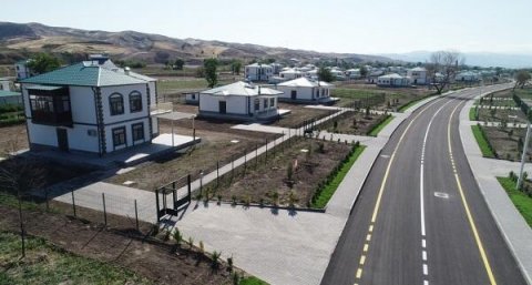 Azad edilmiş ərazilərdə məskunlaşmış əhalinin sayı