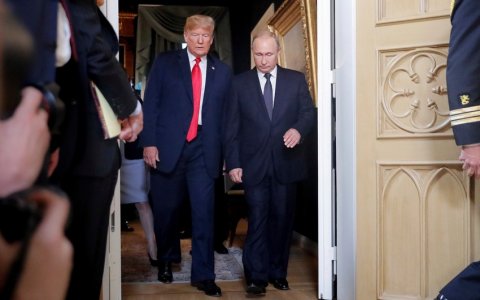 Putin-Tramp görüşündə YENİLİK