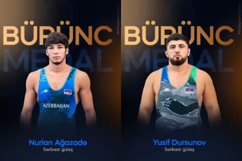 İki idmançımız dünya çempionatında bürünc medal qazandı