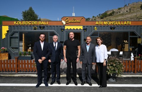 Prezident daha bir açılışda iştirak etdi - FOTO