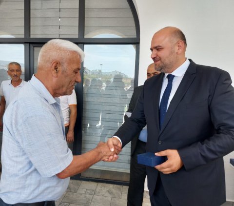 Köç karvanı Ağdamın Xıdırlı kəndində - FOTO
