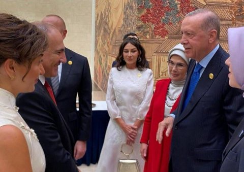 Sammitdə maraqlı an - İlham Əliyev, Ərdoğan və Paşinyan bir arada