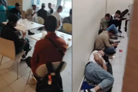 Moskvaya gedən bir qrup azərbaycanlı deportasiya edildi