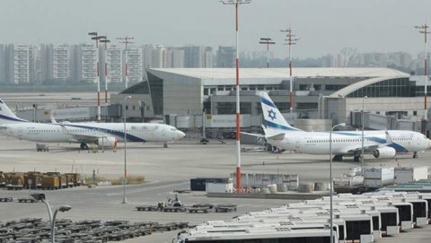 Husilər İsrail aeroportunu vurdu