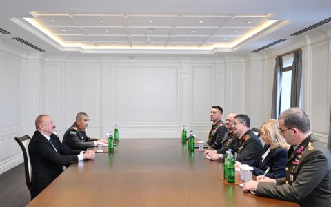 Prezident Şuşada Selçuk Bayraktaroğlunu qəbul etdi - FOTO