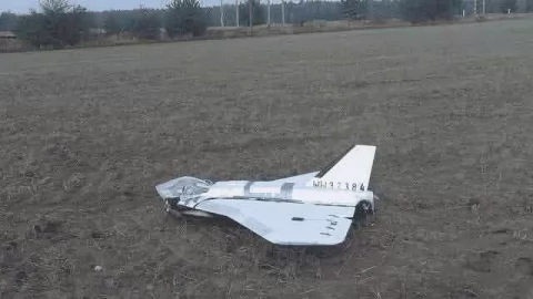 Polşada hökumət binaları üzərində uçan dron vuruldu