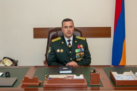 Ermənistanın Sərhəd Qoşunlarının komandanı işdən çıxarıldı