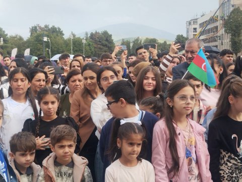 Xankəndidə Uşaq İncəsənət Festivalı qaliblərinin konserti keçirilib - FOTO