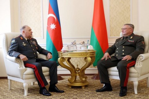 Azərbaycanla Belarusun Baş Qərargah rəisləri görüşdü