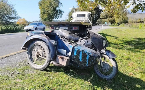 Zaqatalada motosikletlə maşın toqquşdu - Xəsarət alanlar var