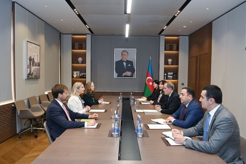 Ceyhun Bayramov ABŞ Dövlət Departamentini baş müşavirini qəbul edib