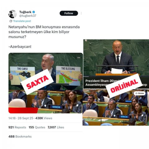 Azərbaycanla bağlı saxta xəbər yayan şəxs saxlanıldı