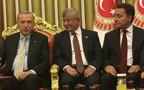 Ərdoğan uzun illər sonra Davudoğlu və Babacanla bir arada - FOTO