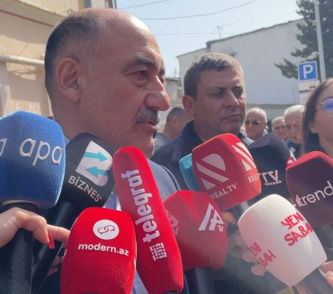 Oqtay Şirəliyev dəfn olundu - FOTO