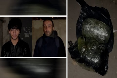 Bakıda narkoşəbəkə üzvləri saxlanıldı - VİDEO