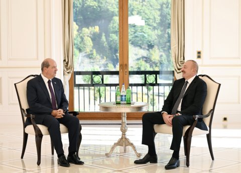 İlham Əliyev Ersin Tatarla bir arada