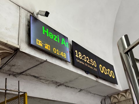 Bakı metrosunda yenilik: Qatarın nə vaxt gələcəyi ekranlarda görünür