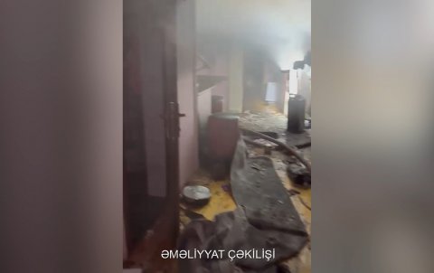 Zığda yanğın: 2 nəfər xəsarət aldı
