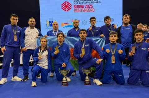 Boksçularımızdan Avropa çempionatında 8 medal