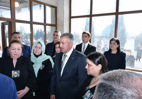 Şəhidi Abdulla Quliyevin dəfn mərasimi keçirilib