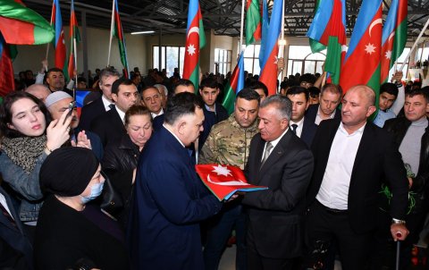 Birinci Qarabağ müharibəsi şəhidi dəfn edildi - FOTO