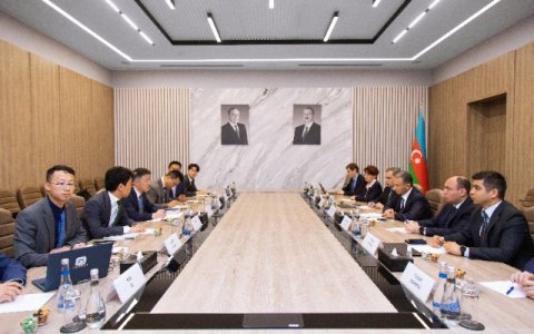 Nazir Rəşad Nəbiyev Hao Zhichen ilə görüşdü