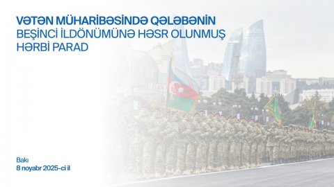Bakıda Zəfər paradı keçirilir - CANLI