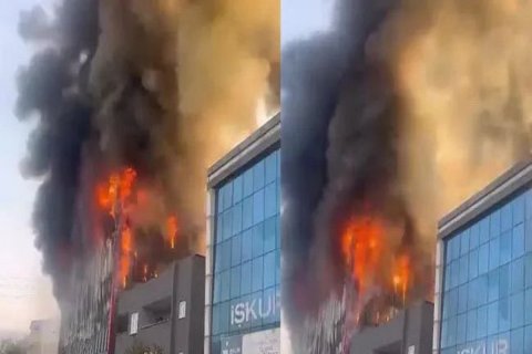 Türkiyədə fabrikdə dəhşətli yanğın - 6 nəfər ölüb