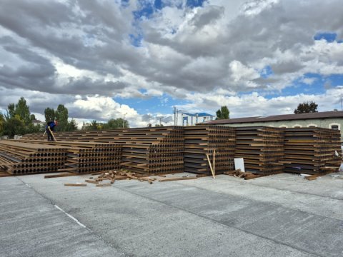 Qarsdan Naxçıvana dəmir yolu tikilir - FOTO