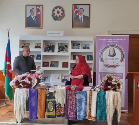 "Sazın, sözün kəlağaylı Güllüsü"