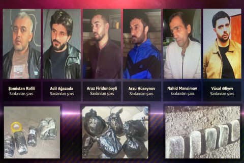 Bakı və Abşeronda 21 kq narkotik aşkarlandı - 6 nəfər həbs edildi