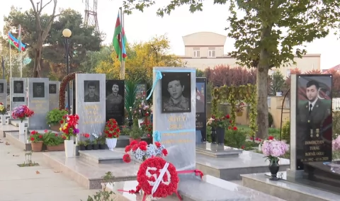 Azərbaycanda iki şəhidin məzarı qarət edildi - VİDEO