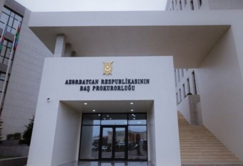 Baş Prokurorluq məlumat yaydı