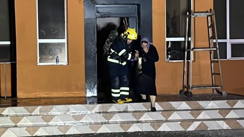 Yasamaldakı yanğın baş verən binada bərpa işlərinə başlanılıb