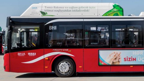 36 nömrəli marşrut üzrə avtobuslar qismən yenilənəcək