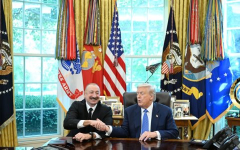 Tramp İlham Əliyevə məktub yazdı