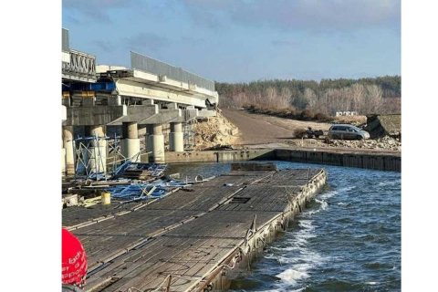 Rusiya Peçenej su anbarının bəndinə zərbə endirdi