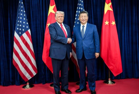 Tramp Çin lideri ilə danışıqlar apardı