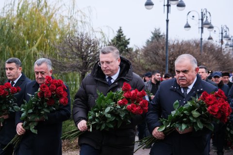 Ümummilli Liderin xatirəsi Həştərxanda yad edilib