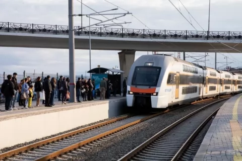 Dərnəgül dəmir yolu dayanacağının tikintisi davam etdirilir