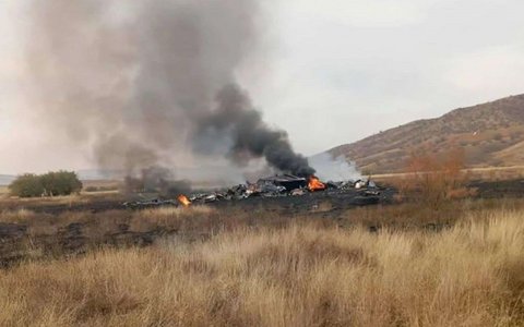 Qəzaya düşən Türkiyə təyyarəsinin “qara qutu”su araşdırılır