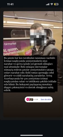 Yeniyetmələrə nalayiq hərəkətlər etdiyi deyilir - araşdırma aparılır