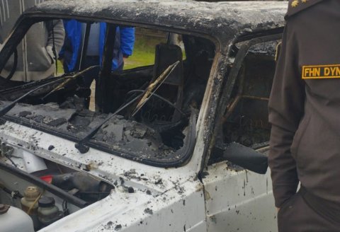 Siyəzəndə faciə: 2 yaşlı uşaq maşında yandı