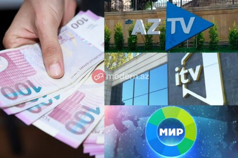 Bu telekanallara 65 milyon manata yaxın pul ayrılıb