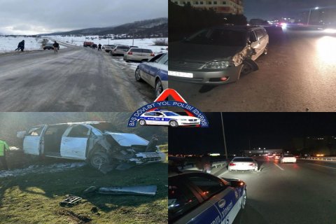 Bayram günlərində yol qəzalarında 8 nəfər öldü