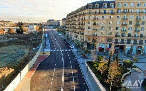 Sürücülərin nəzərinə! - Bu yolda təmir başa çatdı - VİDEO